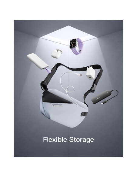 Mochila Bandolera Inateck X-Lite 4L Resistente al Agua Mochila Bandolera Inateck X-Lite 4L Resistente al Agua
