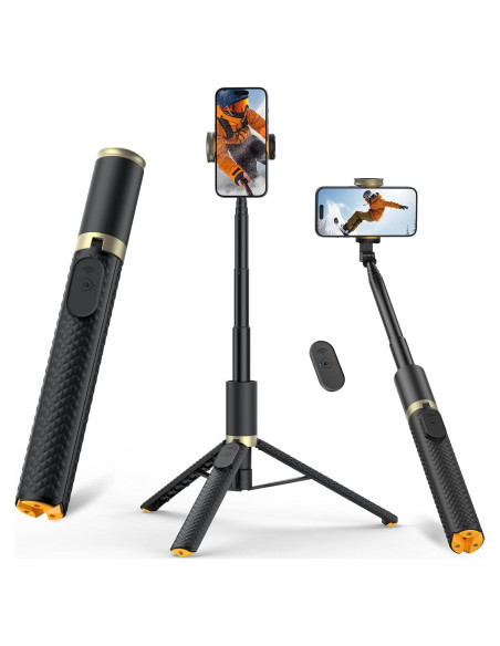Trípode Vimose para Teléfono 157 cm con Control Remoto Trípode Vimose para Teléfono 157 cm con Control Remoto