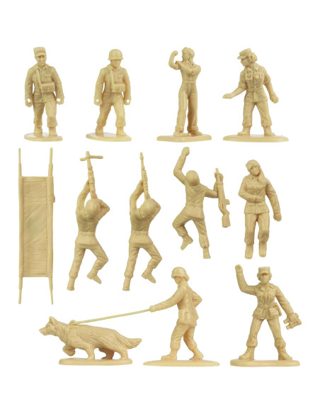 Juego de Soldados de Plástico BMC Toys - 101 Piezas Juego de Soldados de Plástico BMC Toys - 101 Piezas