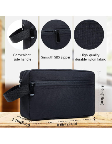 FUNSEED Bolsa de Aseo de Viaje Unisex Resistente al Agua