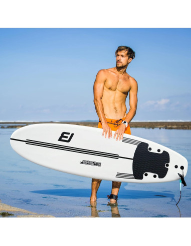 Tabla de Surf EasyGo 6' Softboard Foam con Aletas