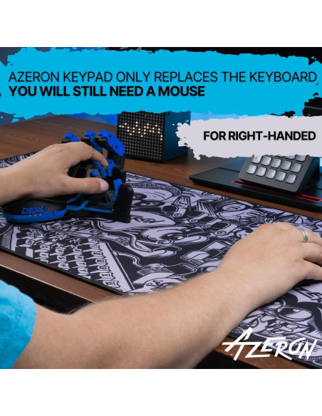 Teclado Gaming AZERON Cyborg II Programable para PC Teclado Gaming AZERON Cyborg II Programable para PC