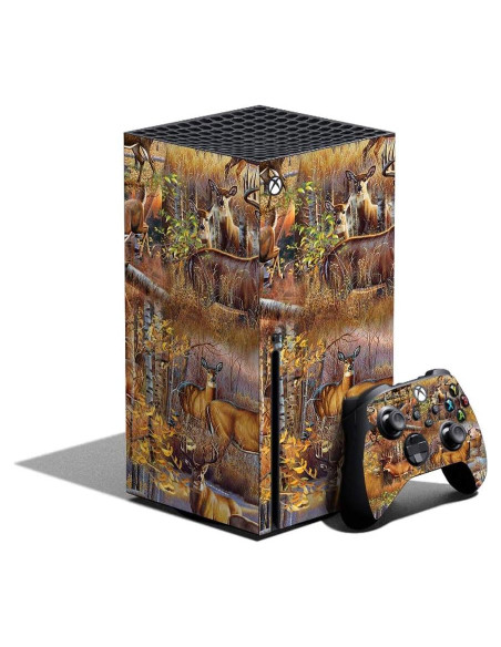 MightySkins Piel para Xbox Series X Patrón Ciervo Adhesiva MightySkins Piel para Xbox Series X Patrón Ciervo Adhesiva