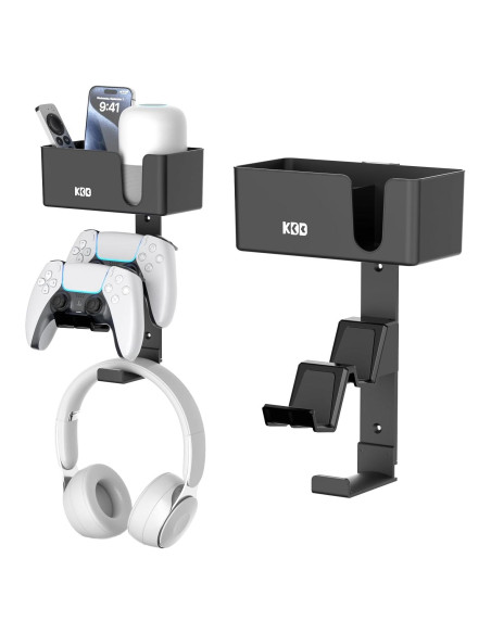Soporte para Auriculares KDD 4 en 1 con Almacenamiento Soporte para Auriculares KDD 4 en 1 con Almacenamiento