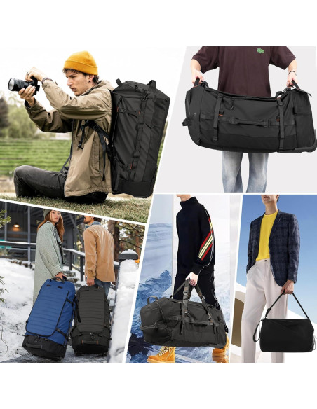 Mochila Duffle Bagenerous P1 86L Plegable con Ruedas Mochila Duffle Bagenerous P1 86L Plegable con Ruedas