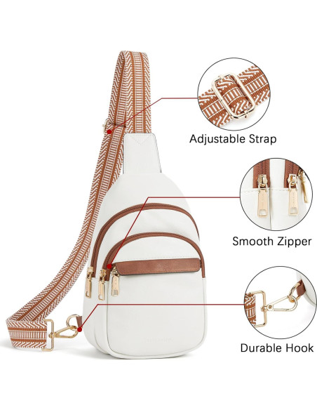Bolso Bandolera BOSTANTEN para Mujeres Cuero Multifuncional Bolso Bandolera BOSTANTEN para Mujeres Cuero Multifuncional