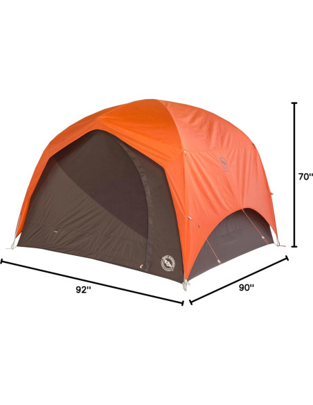 Tienda de Camping Big Agnes Gran Casa 4 Personas Impermeable Tienda de Camping Big Agnes Gran Casa 4 Personas Impermeable