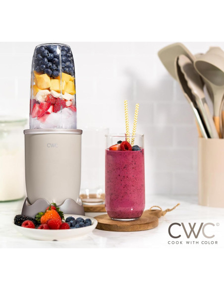 Licuadora Personal COOK WITH COLOR 600W 700ml Antideslizante Licuadora Personal COOK WITH COLOR 600W 700ml Antideslizante