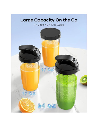 Licuadora Ganiza GB06 14 en 1 para Batidos y Smoothies