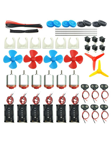 Kit de Motores de CC EUDAX 3V-12V 25000 RPM para DIY