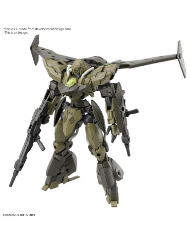 Kit de Modelo Bandai 30MM bEXM-21 Verdenova Verde 1/144