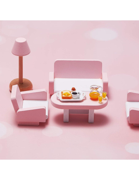 Accesorios Casa de Muñecas Skylety Mini Set Desayuno Accesorios Casa de Muñecas Skylety Mini Set Desayuno
