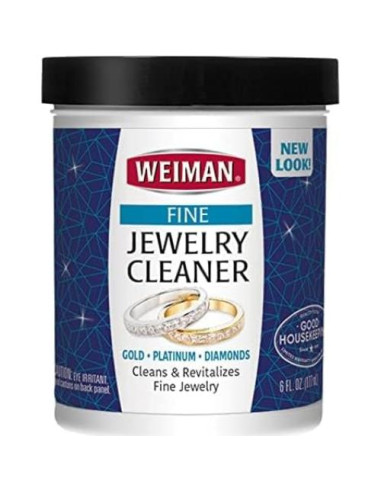 Limpiador de Joyería Fina Weiman 230g con Cepillo