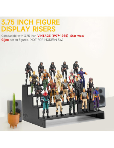 Soporte para Figuras de Acción Vintage Star Wars Gijeo 4 Niveles