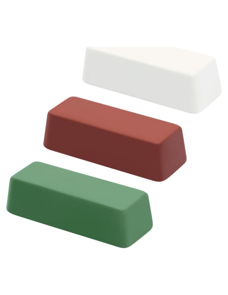 Kit de Pulido SCOTTCHEN 3 Piezas 113g - Verde, Blanco, Rojo Kit de Pulido SCOTTCHEN 3 Piezas 113g - Verde, Blanco, Rojo