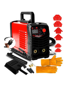 Máquina de Soldadura Inverter IGBT 300A 110V Evargc con Pantalla LCD