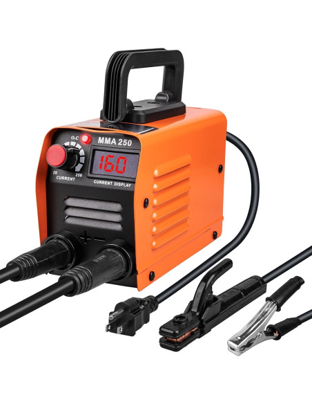 Máquina de Soldadura Portátil Siasky MMA-250A 110V IGBT Máquina de Soldadura Portátil Siasky MMA-250A 110V IGBT