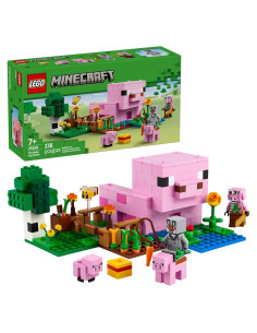 LEGO Minecraft Casa del Cerdito Bebé 21268 - Juguete 238 Piezas