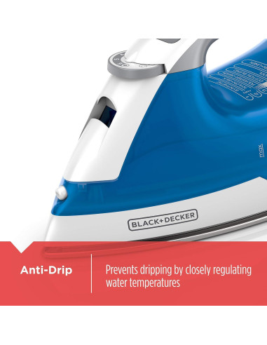 Plancha de Vapor Vertical BLACK+DECKER IR03V Azul 0.79kg