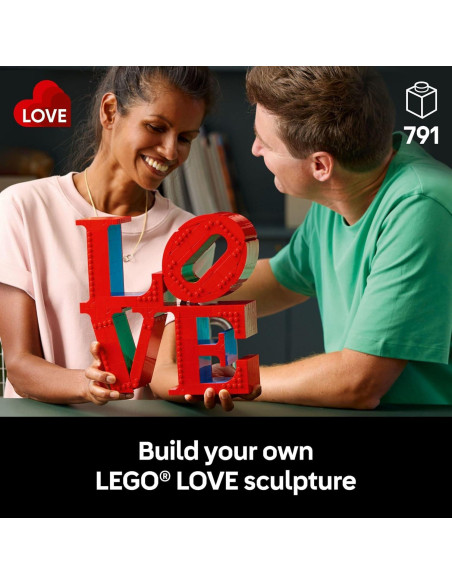 LEGO Art LOVE 31214 - Set de Construcción para Adultos LEGO Art LOVE 31214 - Set de Construcción para Adultos