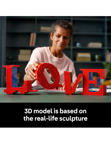 LEGO Art LOVE 31214 - Set de Construcción para Adultos