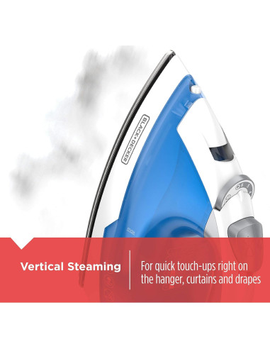 Plancha de Vapor Vertical BLACK+DECKER IR03V Azul 0.79kg
