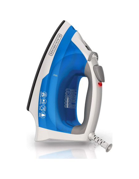 Plancha de Vapor Vertical BLACK+DECKER IR03V Azul 0.79kg Plancha de Vapor Vertical BLACK+DECKER IR03V Azul 0.79kg