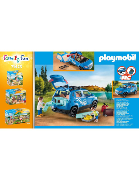 Caravana Playmobil 71423 con Coche y Accesorios Camping Caravana Playmobil 71423 con Coche y Accesorios Camping