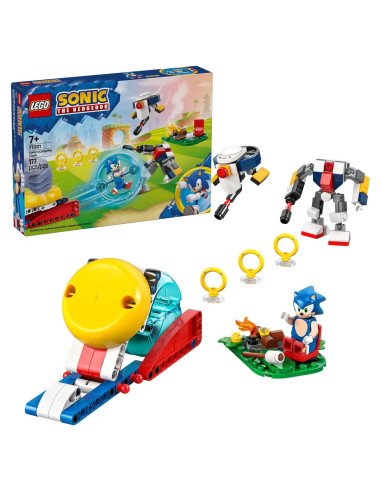 LEGO Sonic The Hedgehog Campamento 77001 - Juguete 7+