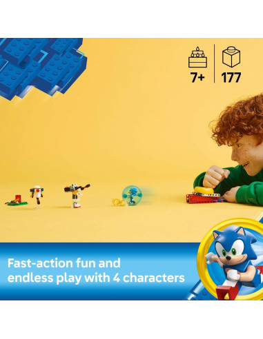 LEGO Sonic The Hedgehog Campamento 77001 - Juguete 7+