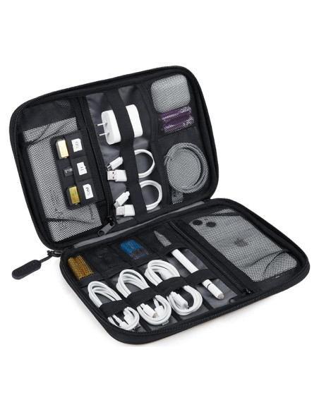Organizador de Viaje BAGSMART para Electrónicos Negro Organizador de Viaje BAGSMART para Electrónicos Negro
