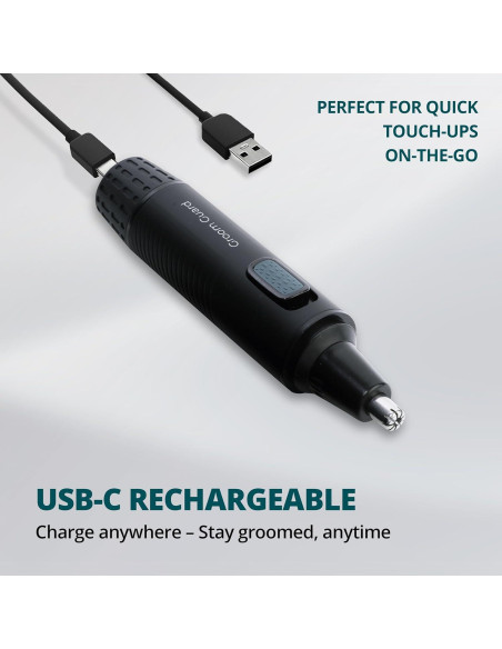 Recortador de Vello Nasal VIVID LIVELY VLD-1101T USB Impermeable Recortador de Vello Nasal VIVID LIVELY VLD-1101T USB Impermeable