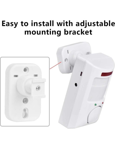 Sistema de Alarma Dioche con Sensor Infrarrojo 105dB Sistema de Alarma Dioche con Sensor Infrarrojo 105dB