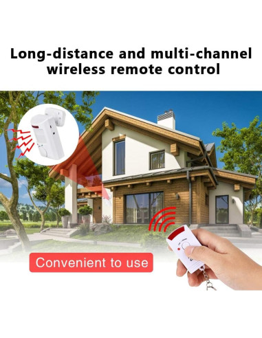 Sistema de Alarma Dioche con Sensor Infrarrojo 105dB