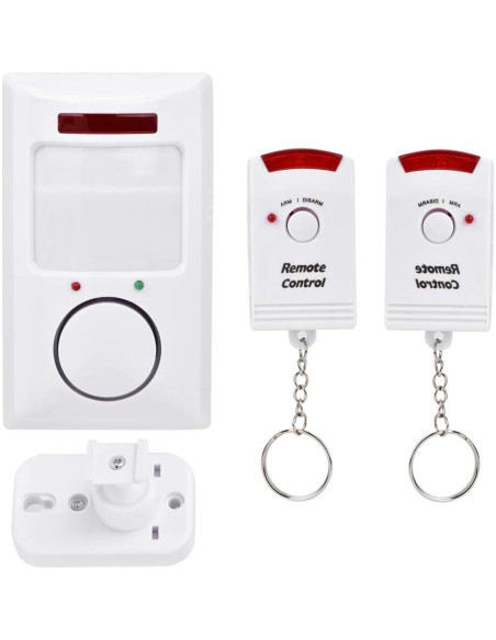 Sistema de Alarma Dioche con Sensor Infrarrojo 105dB Sistema de Alarma Dioche con Sensor Infrarrojo 105dB