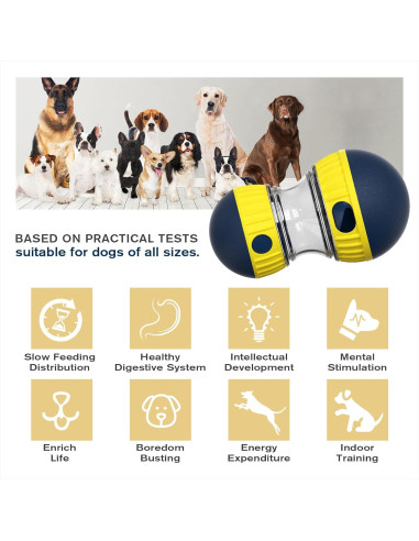 Juguete Interactivo para Perros TLKNG Ajustable Comida
