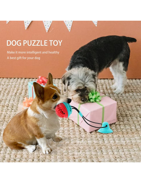 Juguete para Perros BISITE Masticar y Rompecabezas Azul Juguete para Perros BISITE Masticar y Rompecabezas Azul