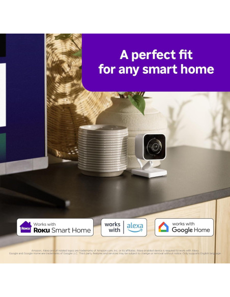 Cámara Interior Roku 2024 - Seguridad 1080p con WiFi 6 Cámara Interior Roku 2024 - Seguridad 1080p con WiFi 6