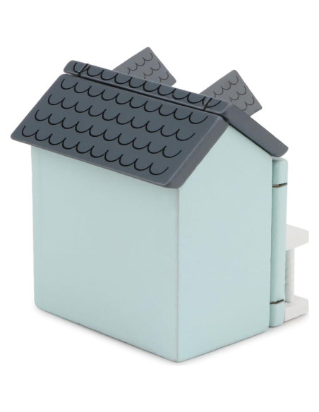 Cabaña Miniatura Cutemini Azul Decoración para Muñecas Cabaña Miniatura Cutemini Azul Decoración para Muñecas
