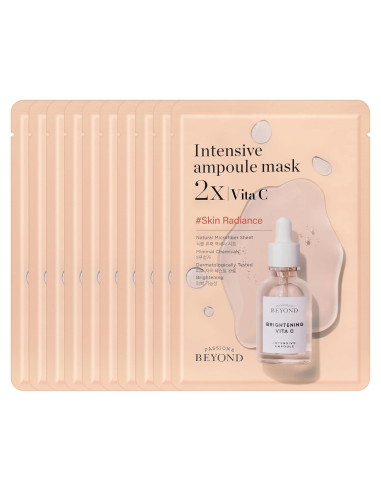 Mascarilla Ampoule Intensiva BEYOND Vitamina C 10 hojas