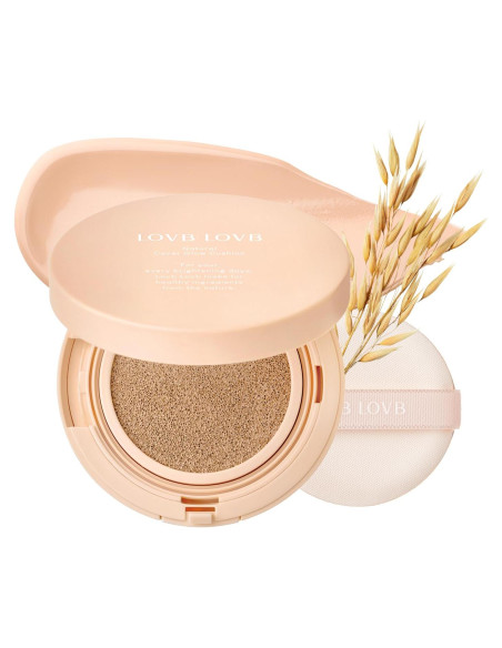 Base de Maquillaje Cushion LOVB 21P Marfil Porcelana 11.83 g Base de Maquillaje Cushion LOVB 21P Marfil Porcelana 11.83 g