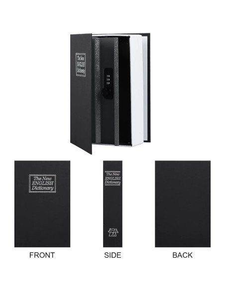Caja Falsa de Libro KYODOLED con Cerradura de Combinación Caja Falsa de Libro KYODOLED con Cerradura de Combinación