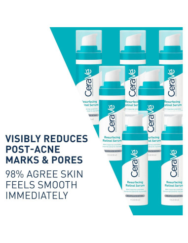 Suero de Retinol CeraVe 30g Iluminador y Minimiza Poros