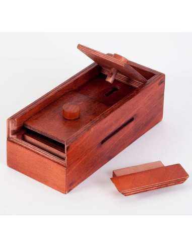 Caja de Dinero Secreta Melville Direct Rompecabezas Madera