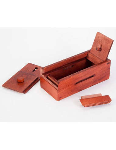Caja de Dinero Secreta Melville Direct Rompecabezas Madera