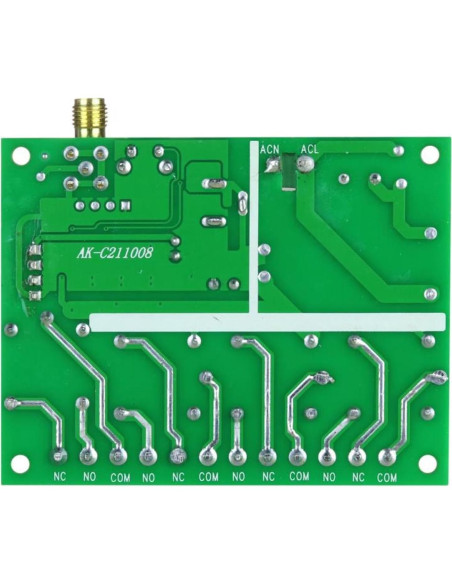 Interruptor Control Remoto 4CH Fushionsea 12V 10A Inalámbrico Interruptor Control Remoto 4CH Fushionsea 12V 10A Inalámbrico