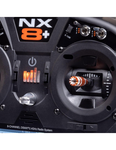 Transmisor Spektrum NX8+ DSMX 20 Canales 2.4GHz Transmisor Spektrum NX8+ DSMX 20 Canales 2.4GHz