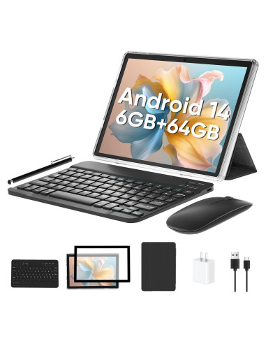 Tablet Aiprotablet K12 10.1" Android 14 6GB 64GB Gris