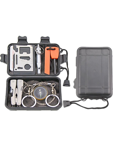 Kit de Supervivencia EMDMAK 6 en 1 para Camping y Emergencias Kit de Supervivencia EMDMAK 6 en 1 para Camping y Emergencias
