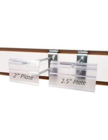 Ganchos de escáner flip zinc 20.32 cm + Soportes 6.35 cm - 50 unidades